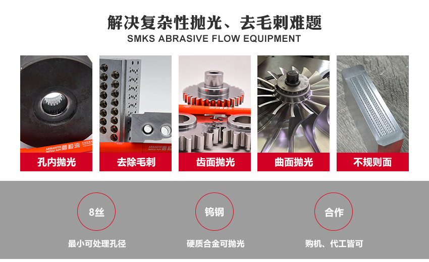 流量稳定控制在干分比范围 斯曼克<a href='//www.jacobled.com' target='_blank'><u>微孔抛光机</u></a>抛光后的工件，流量稳定控制在干分比范围，而这并不是试验数据，而是大批量生产的数据。